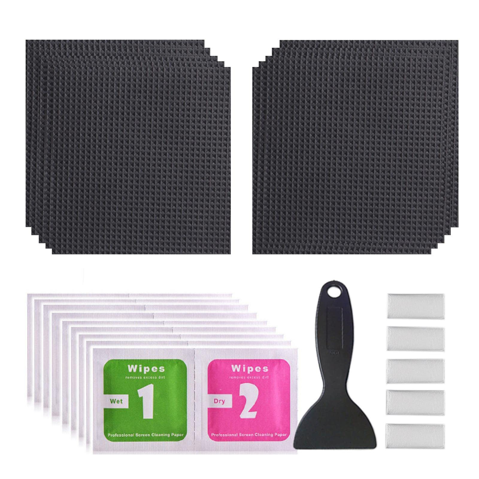 Baoblaze 10Pcs Trampoline Repair, Net Repair Accessories, Fixing 4 inch Waterproof for Sports, Repair Kit