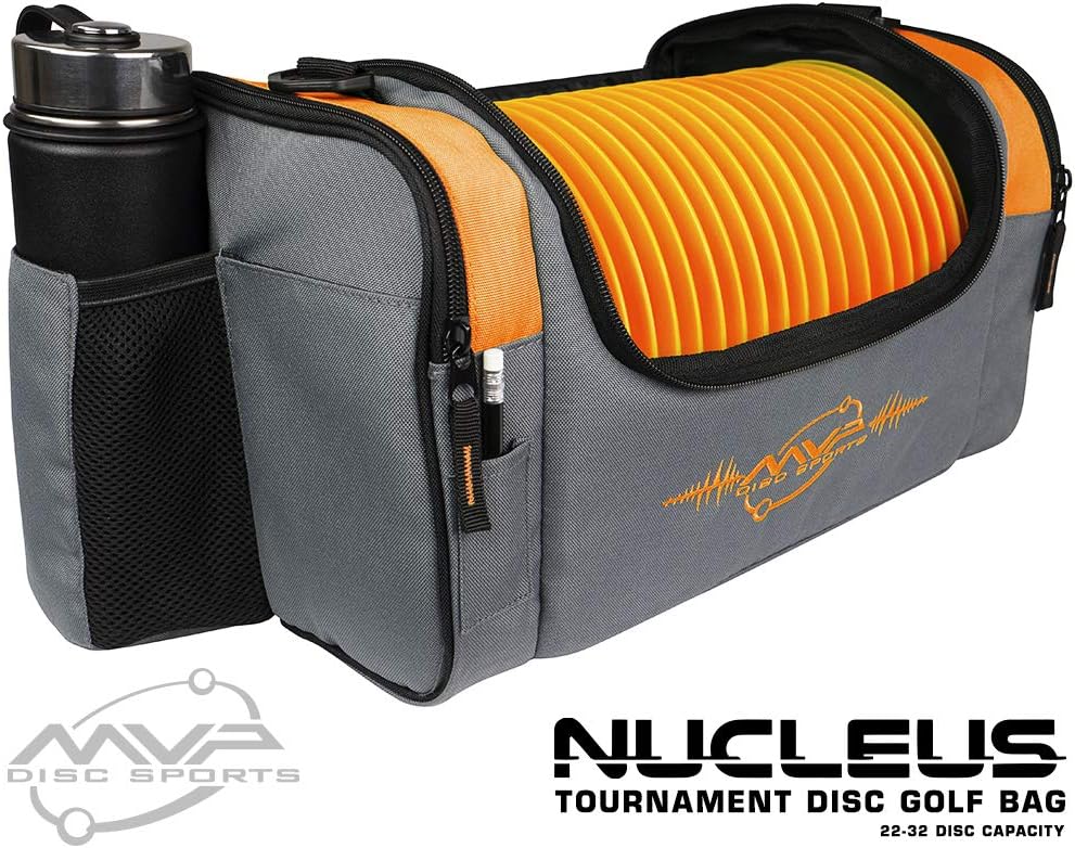 MVP Disc Sports Nucleus Tournament Disc Golf Bag (Choose Your Favorite Color)