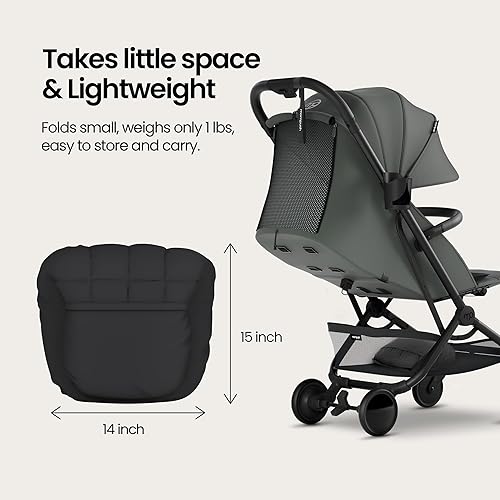 Miniatura 2 de Mompush Saco y funda para cochecito de invierno  Bolsa universal para todas las estaciones para bebé, resistente a la intemperie con forro polar y