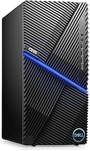 2021 Newest Dell G5 Gaming Desktop PC Without GPU, Intel 10th Quad-Core i3-10100(Up to 4.3GHz), 8GB DDR4 RAM, 1TB HDD, NO Video Output W/O GPU, WiFi, Bluetooth 500W PSU, Win 10+Gift Mp (Renewed)