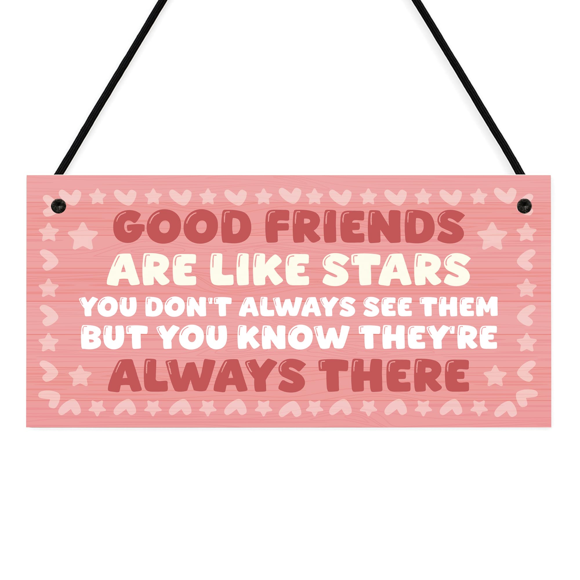 Red Ocean Friendship Gifts Hanging Plaque Friendship Gift For Her Long Distance Relationship Gifts For Best Friend Bestie Gifts Thank You Gift Keepsake