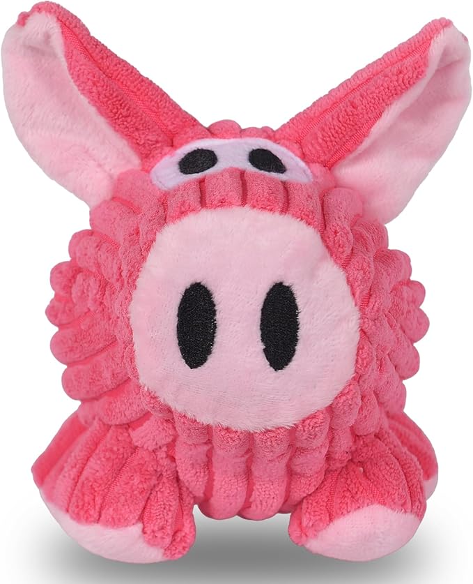 Juguete para Perro Cerdito Rosado con Chirriador, Juguete Masticable miniatura 2