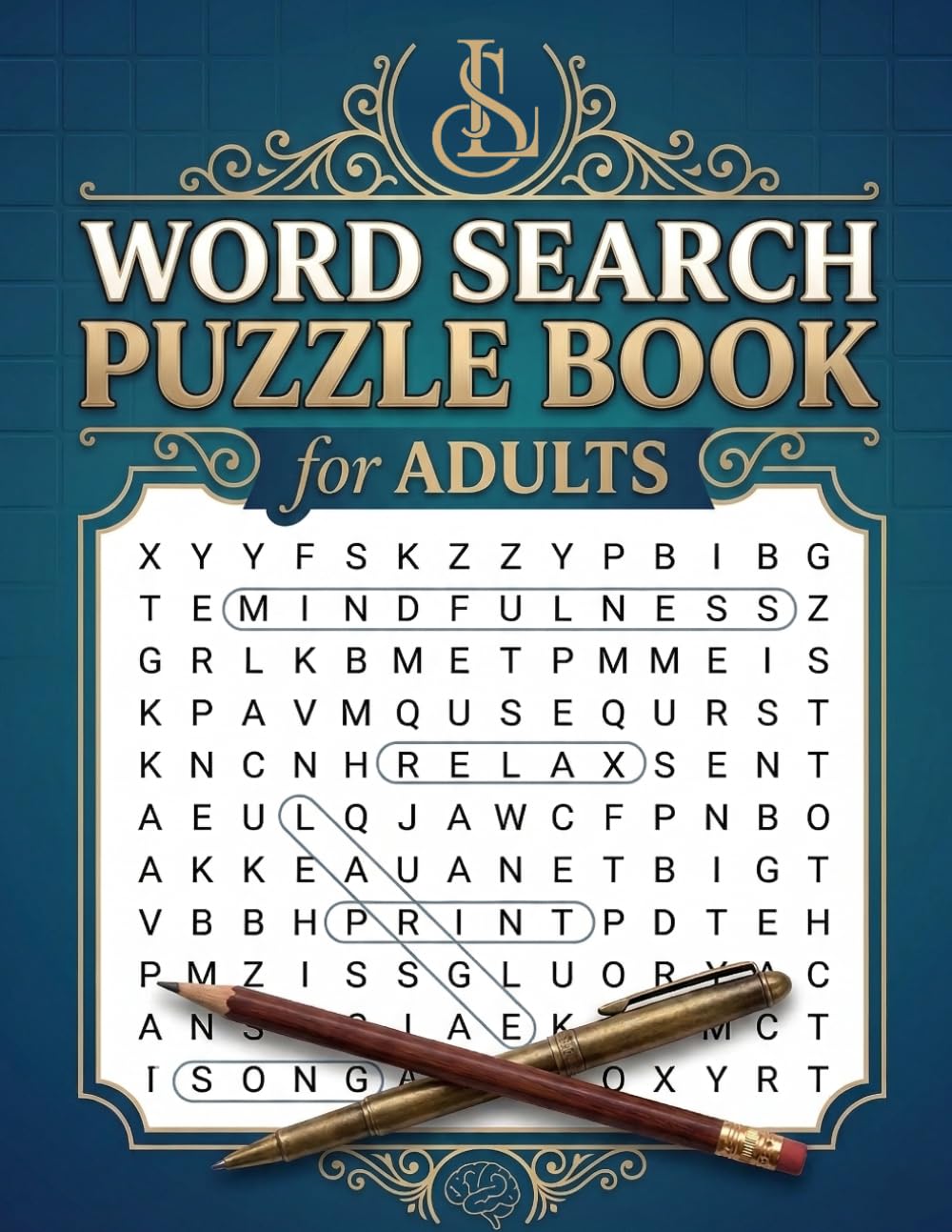 Word Search Puzzles Book for Adults: Fun Word Search Puzzles and Word Find Games for Relaxation Brain Exercise and Everyday Entertainment