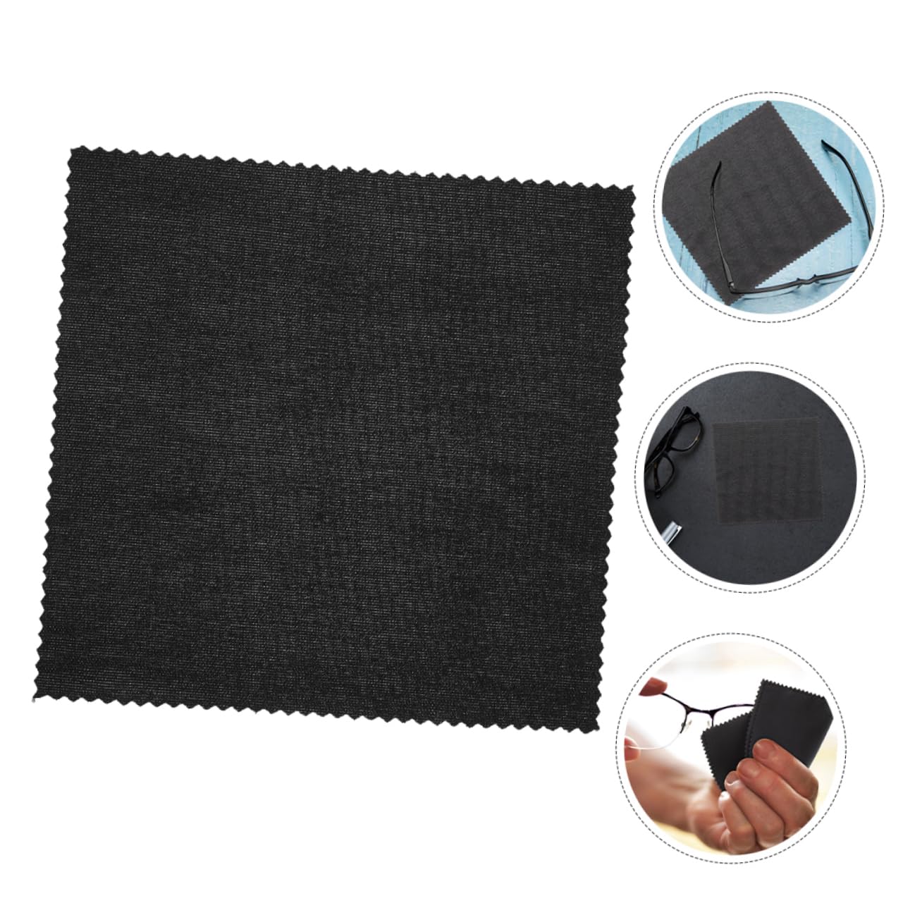 FOMIYES 250 Piezas Para Gafas Paño De Limpieza De Gafas De Sol Trapo De Limpieza Electronica Paño Para Recortar Gafas Suministro De Anteojos Limpiador De Pantalla Fibra Extrafina