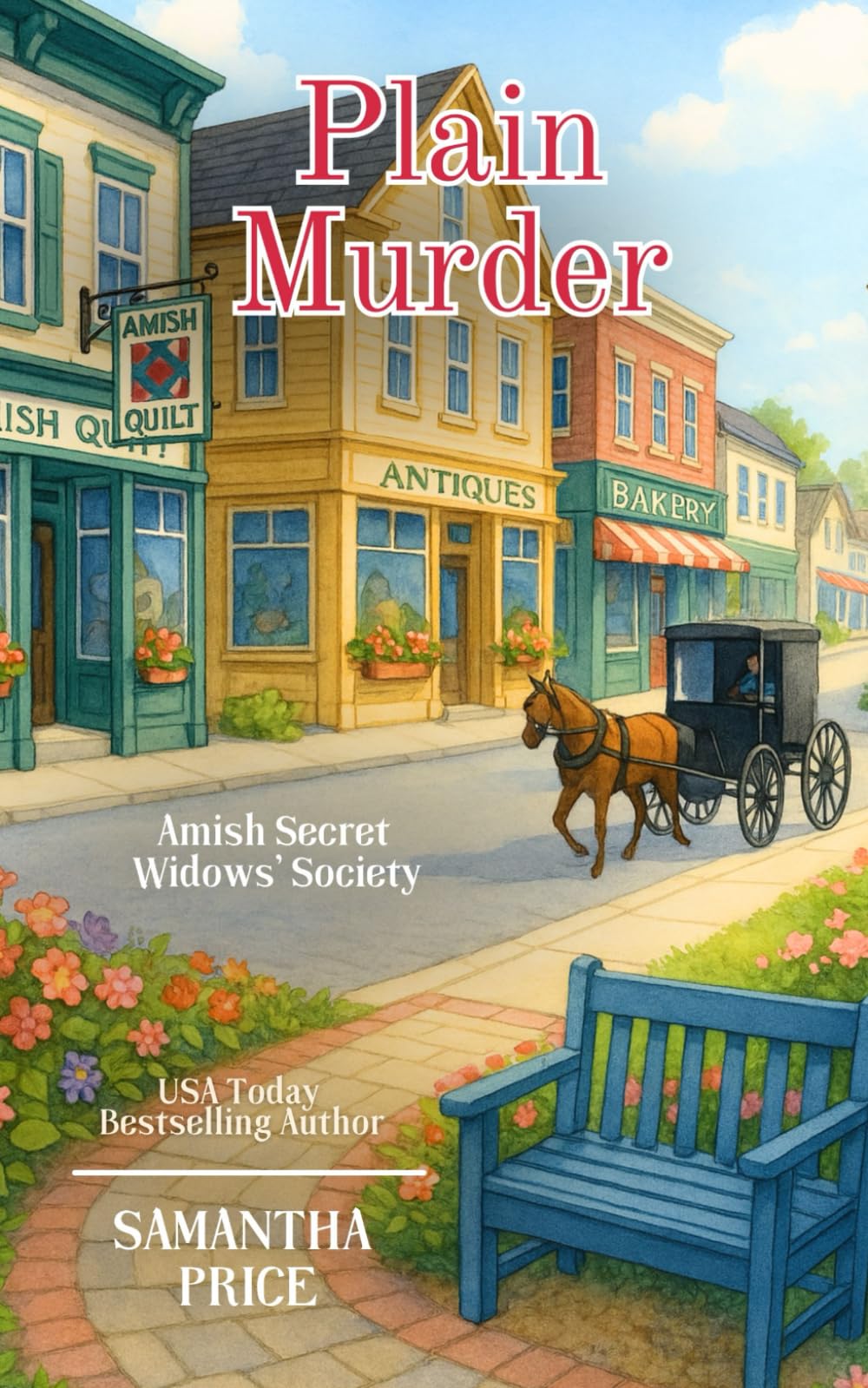 Plain Murder: 8 (Amish Secret Widows' Society)