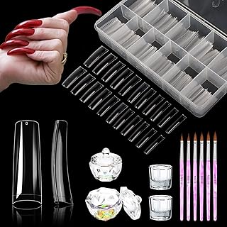 Yokilly Juego de 6 pinceles de uñas acrílicas...