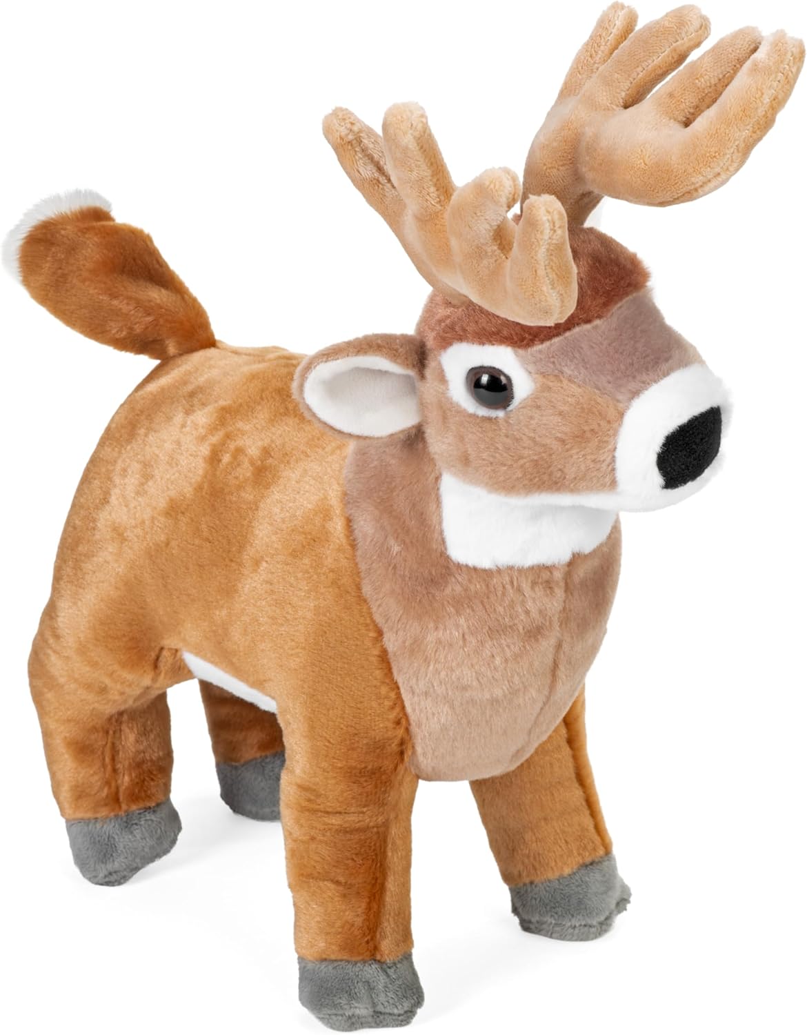 Wild Republic White Tail Buck Plush, Stuffed Animal, Plush Toy, Gifts for Kids, Cuddlekins 12 Inches
