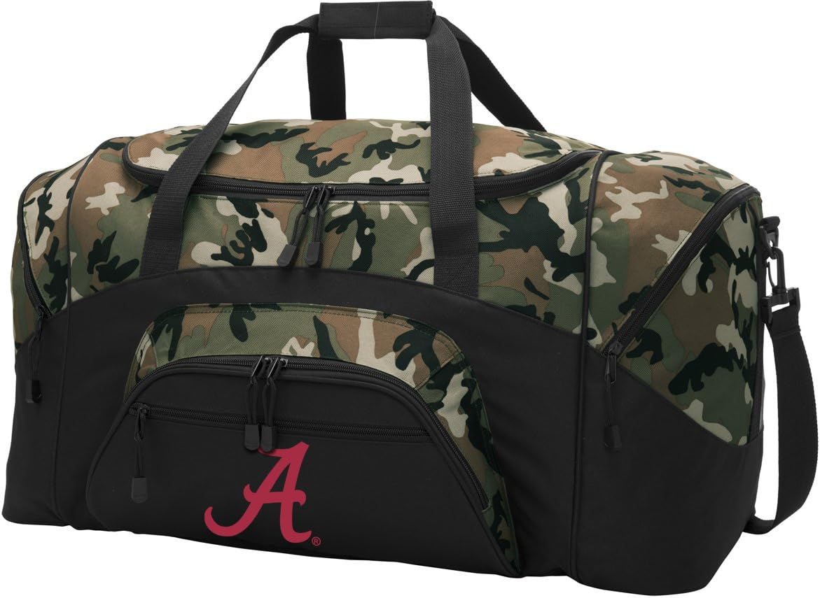 Large Alabama Duffel Bag Camo Alabama Suitcase Duffle Luggage Gift Idea for Men Man Him