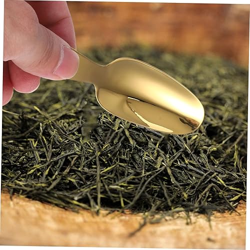 Miniatura 5 de Cabilock Cuchara de postre para café expreso, pequeñas cucharas de hielo de metal para cucharas de bar, vajilla para el hogar, galletas japonesas,