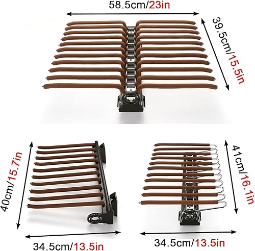 Miniatura 2 de Barra de armario extraíble, Rodamiento de 83.8 lbs retráctil Valet Rod, Carril de ropa extraíble de aleación de aluminio, Carril deslizante