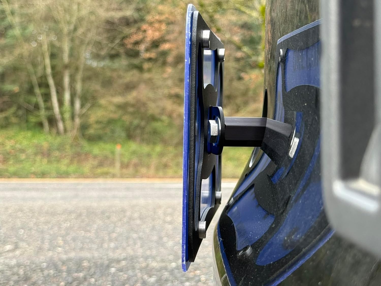 CravenSpeed Platypus License Plate Mount Compatible with Tesla Model Model Y Juniper (2026-2028) | No Drilling | Installs in Seconds | Made of Stainless Steel & Aluminum | Made in USA