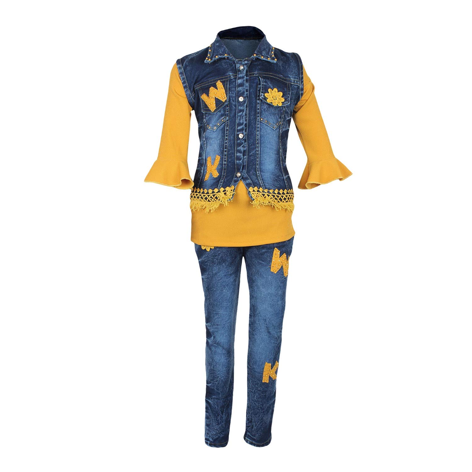 jeans jacket top girl