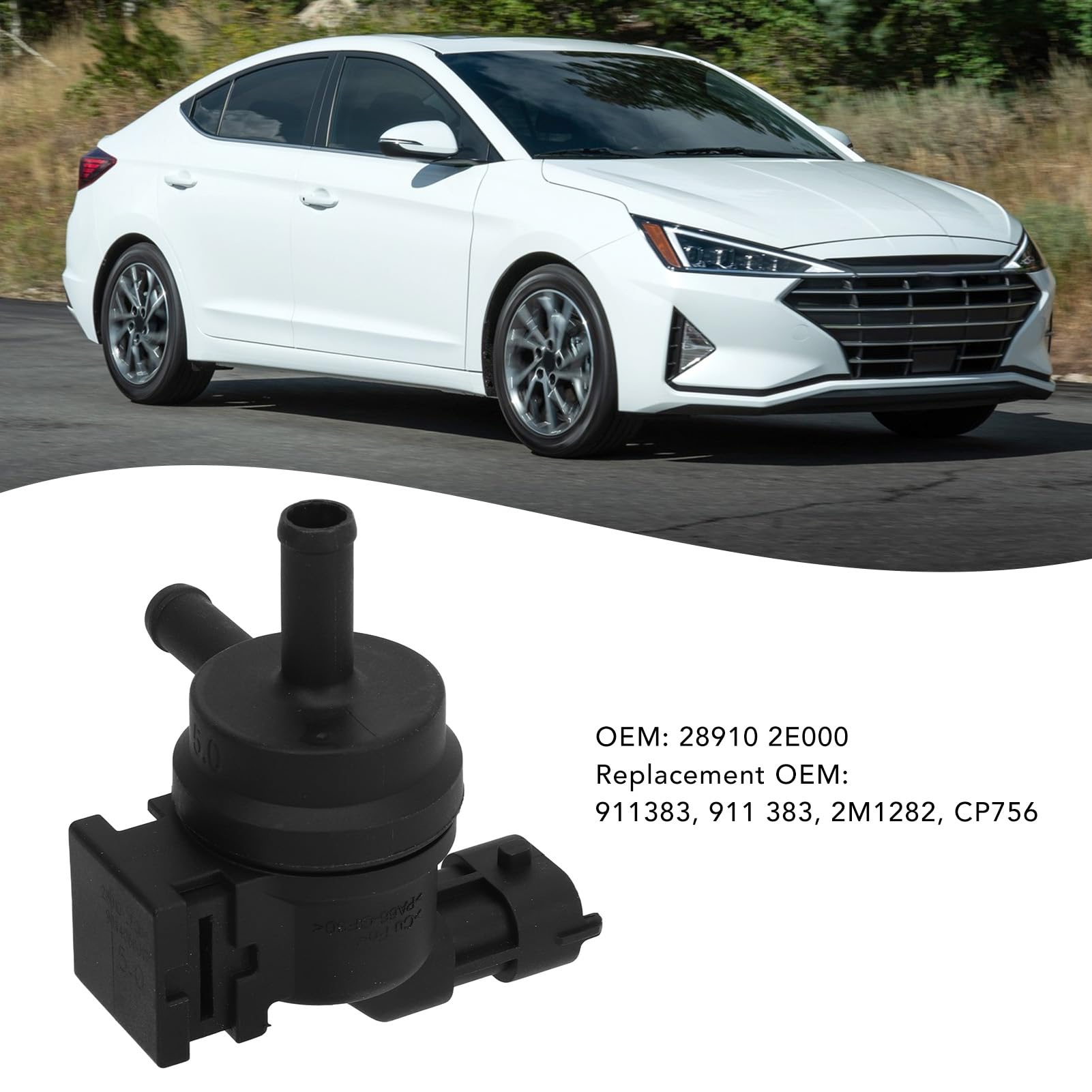 Solenoide di Spurgo del Contenitore, Valvola di Spurgo del Contenitore del Vapore 28910 2E000 Per Elantra Coupe dal 2011 al 2020