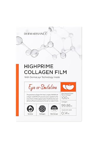 Highprime - Película de colágeno para ojos o Smileline - 5 paquetes