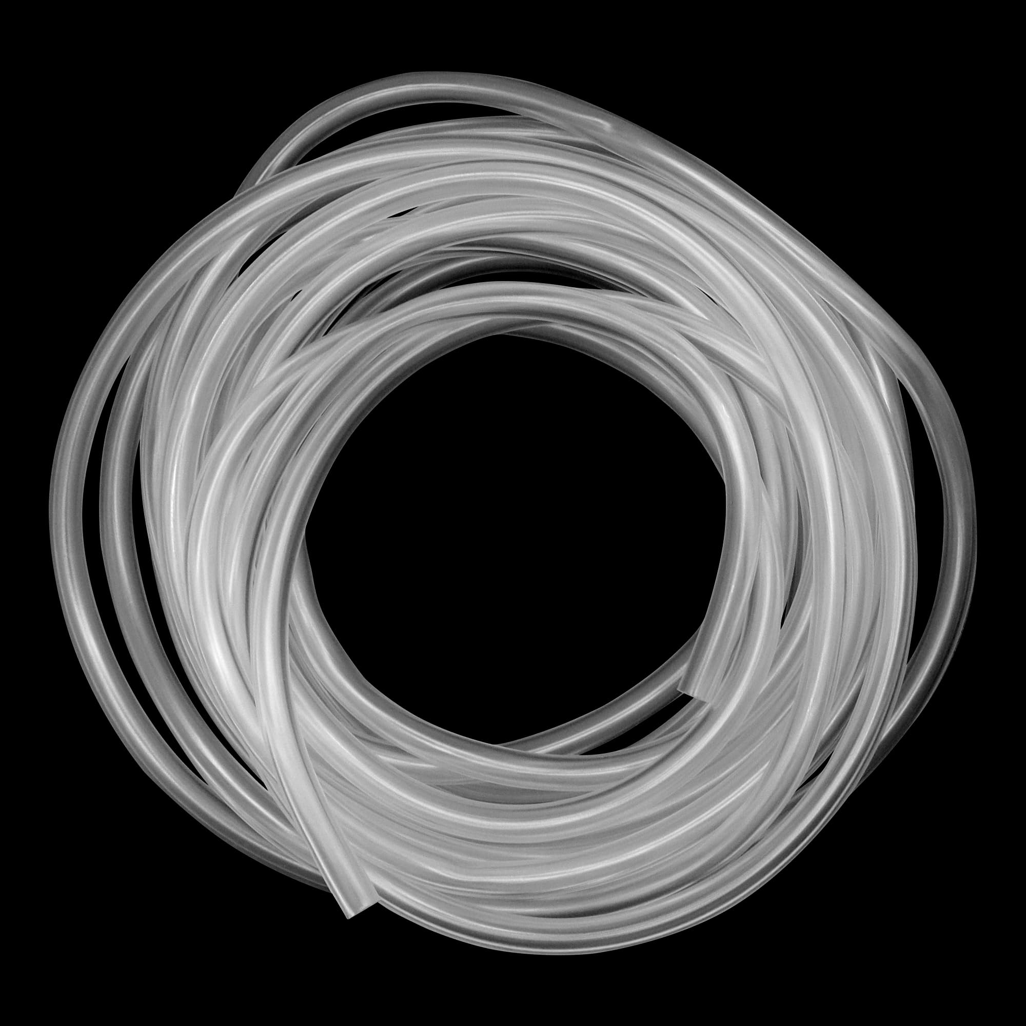 Lavmhab Clear Pvc Tubing 7Mm Id X 9Mm Od – 6M Flexible Vinyl Hose For Water, Air & Aquarium Use, Lightweight Plastic Pipe