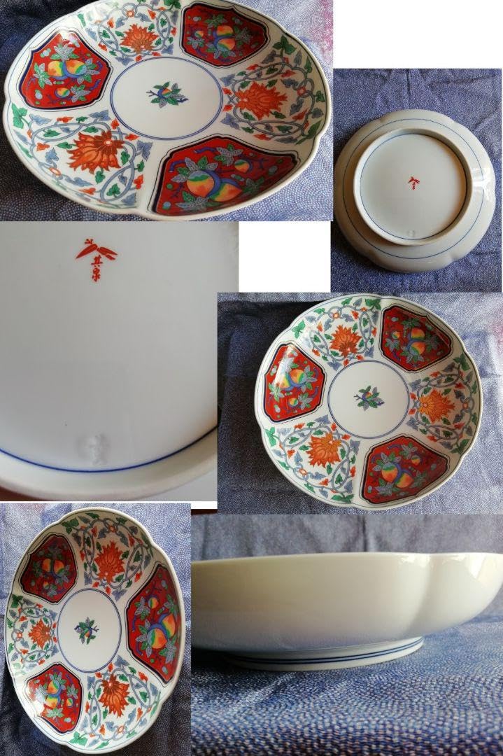 賞美堂本店　有田焼　其泉窯　其泉　盛り皿　新品 Amazon.co.jp: 賞美堂本店 有田焼 其泉窯 其泉（きせん)シリーズ 盛り