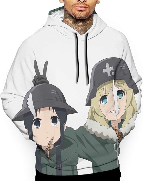 Amazon Co Jp 少女終末旅行 9 春 秋 冬服 メンズ 長袖パーカー柔らかく快適 フード付きセーター 100 ポリエステル シンプル ゆったり おしゃれ カジュアルスウェットパーカー ファッション