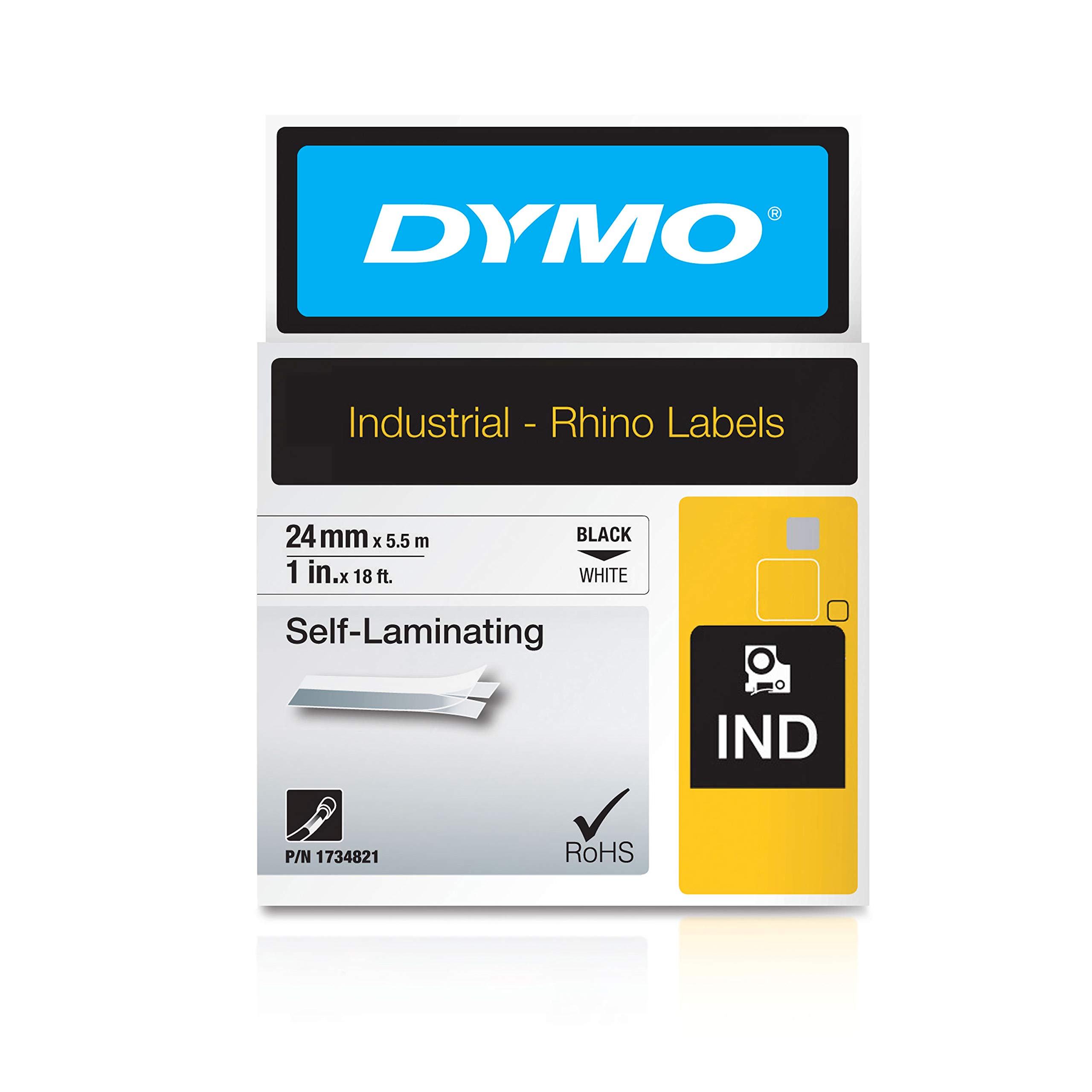 dymo laminated labels