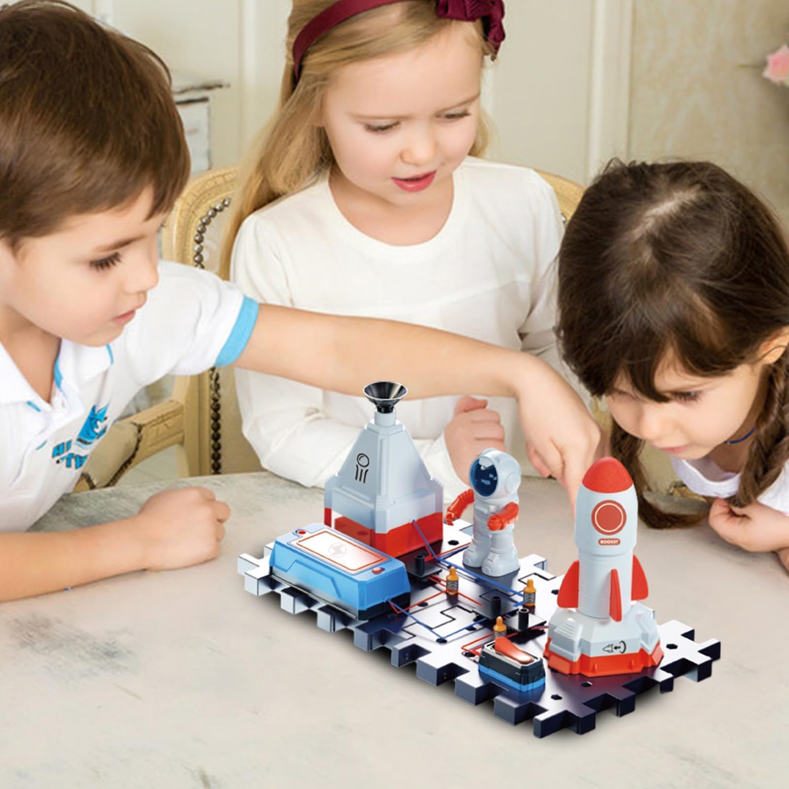 Kit Di Scienza Dei Circuiti Laboratorio Scientifico per Bambini | Giochi Educativi di Fisica con Interattivi per Ragazzi 7-14 Anni