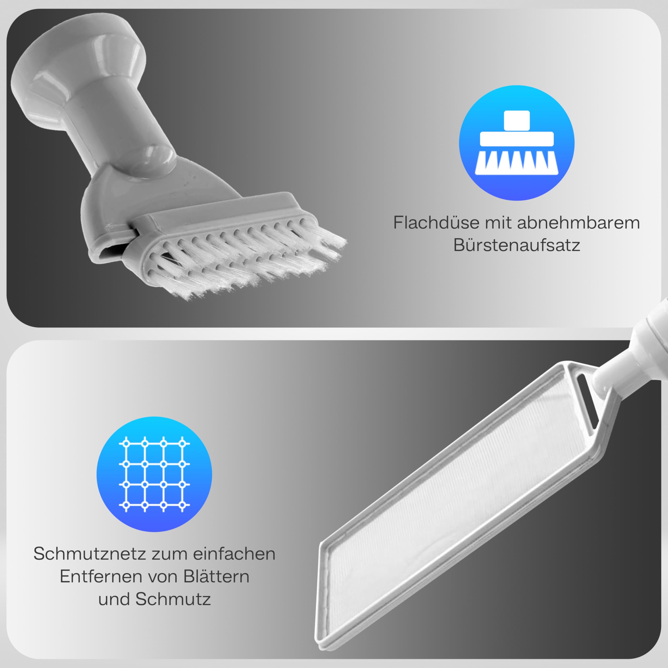 Manueller Schmutzsauger für Schwimmbad-, Whirlpool Oberfläche und Boden durch Vakuumtechnik