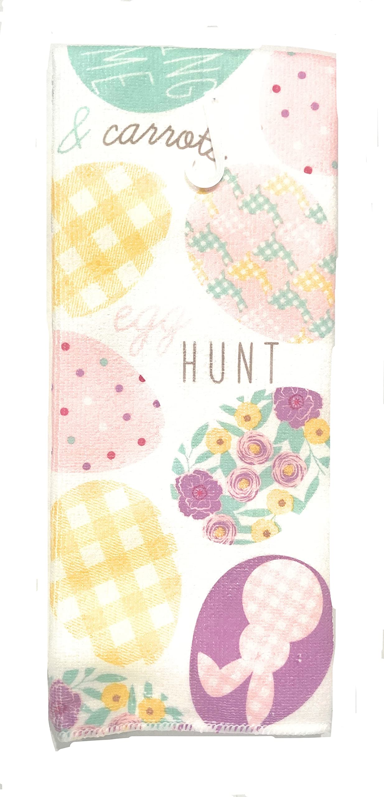 BLJ Easter Themed Egg Hunt Kitchen Bathroom Hand Towel Set, Spring Decor, Easter Decor, Decorative Towels