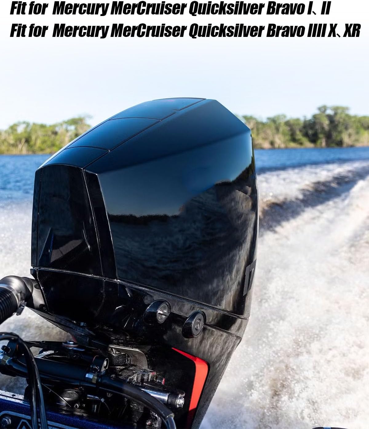 Lower Unit Seal Kit Fit for Mercury MerCruiser Quicksilver Bravo I II III X XR Replace 26-76868A2 18-2645 26-76868A04 76868A04 76868A1