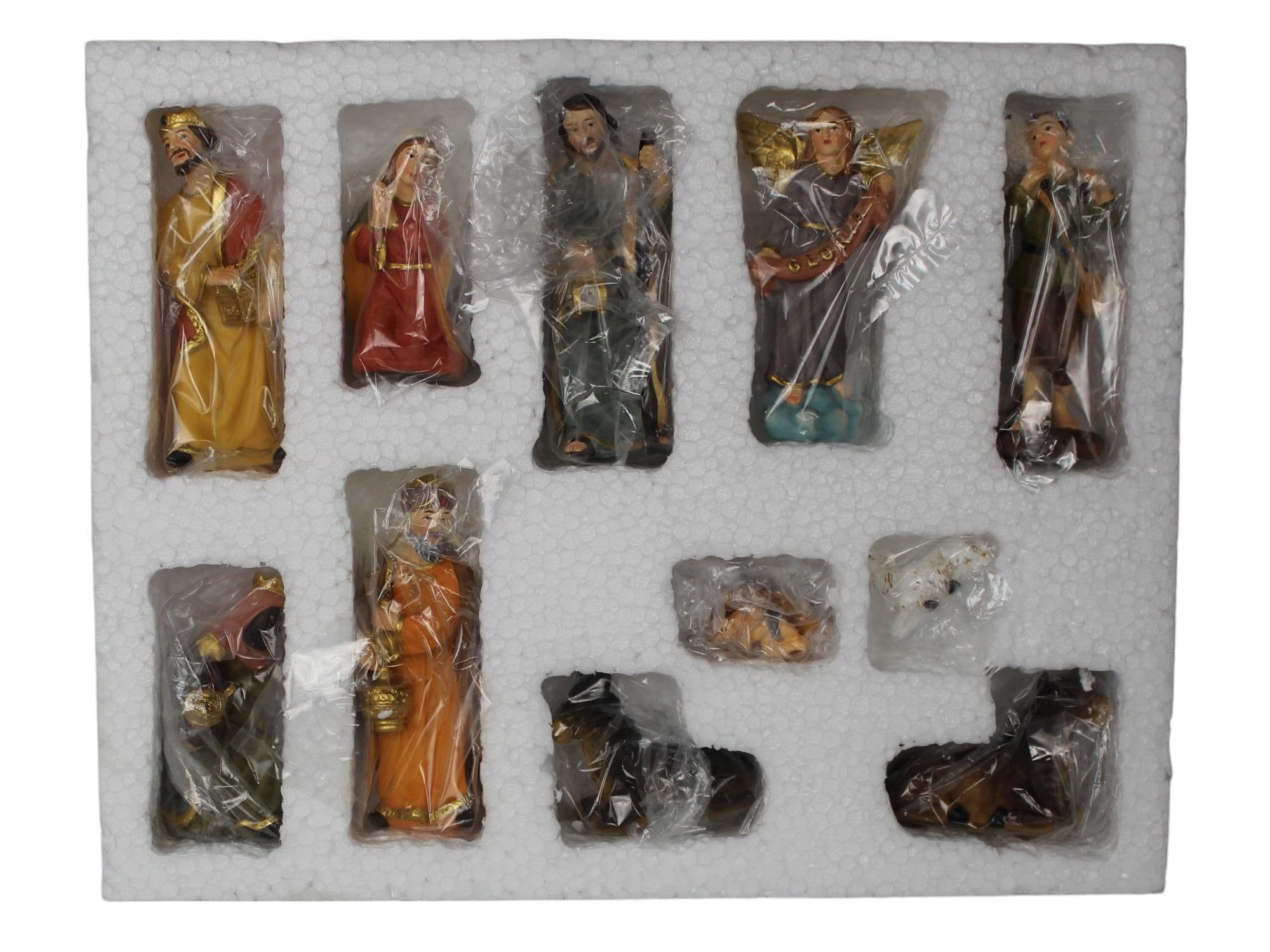 ZICOM Krippenfigurenset Hebron barock ca. 9cm 12-TLG. Polyresin handbemalt