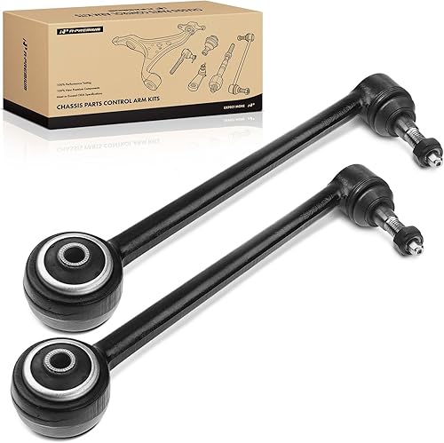 A-Premium 2 brazos de control inferiores delanteros y traseros, con rótula y buje, compatibles con Chevrolet Caprice 2011-2013, Pontiac G8 2008-2009