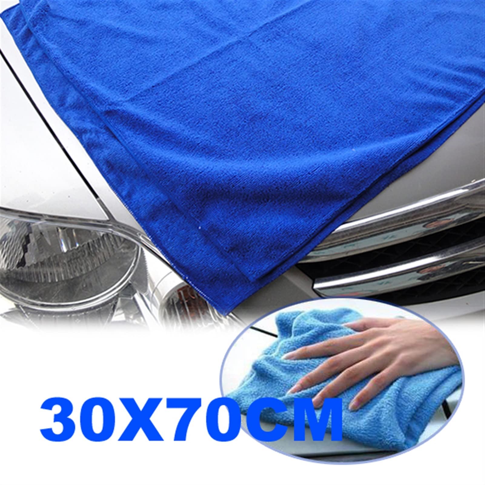 ACiyD 30 cm * 70 cm Panno per Lavaggio Auto salviette per la Pulizia salviette magiche in Pelle di camoscio Lavaggio Asciugatura Asciugamano Pulito Cham Panno per la Cura Dettagli di qualità