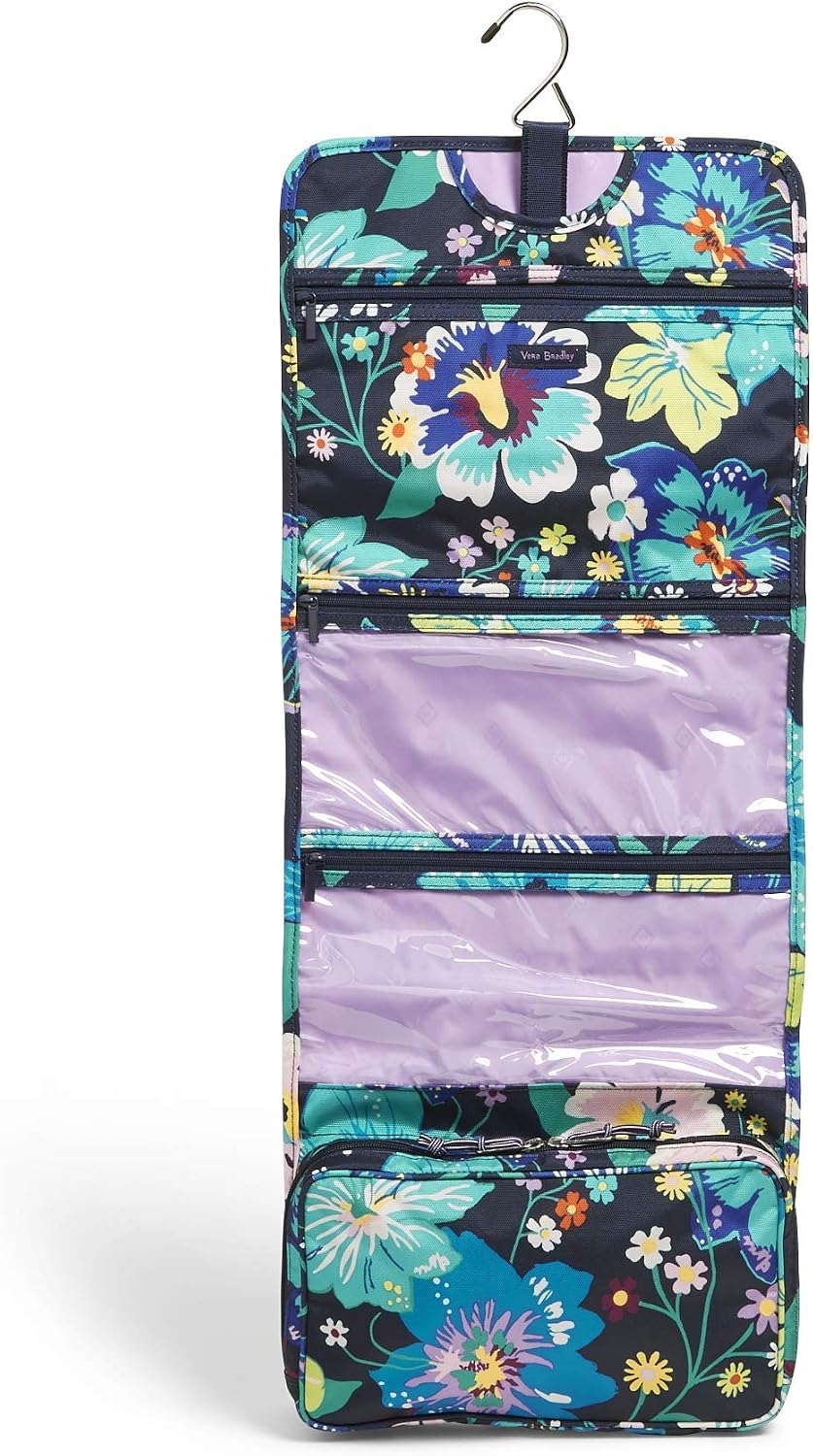 Vera Bradley Women's Lighten Up Hanging Travel Organizer, Berry Burst, One Size