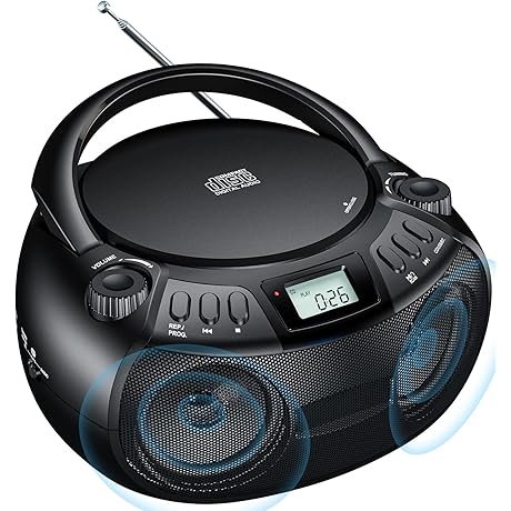 Nextron Portable Stereo CD Player Boombox: Amp Up Your Audio Experience