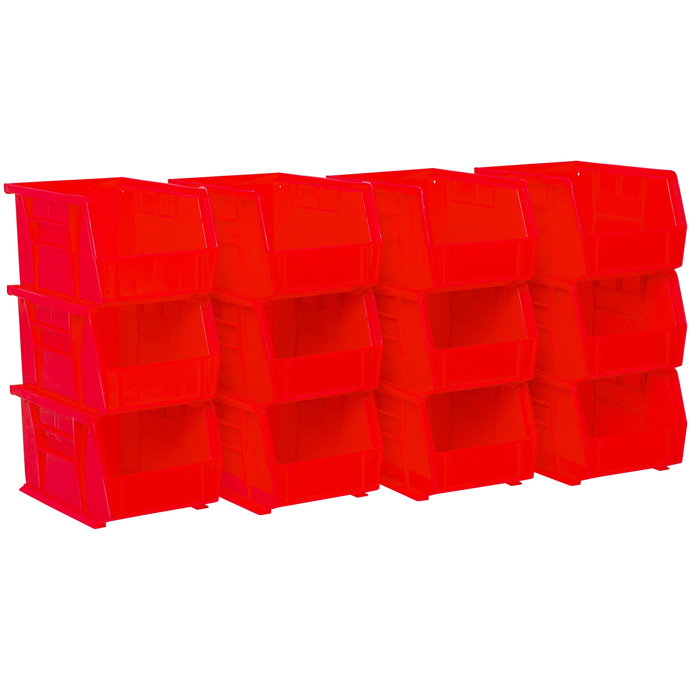 Poubelle de rangement suspendre rouge Akro 30237RED 24,9x15,2x12,7 cm