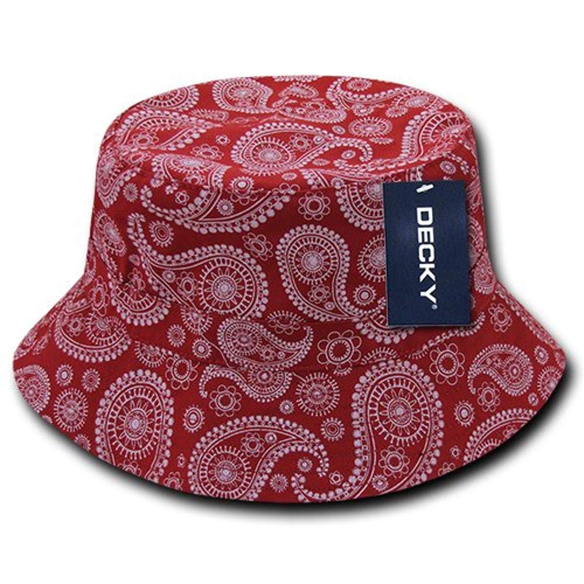 DECKY Paisley Bucket Hat, Red : Amazon.ca: Clothing, Shoes
