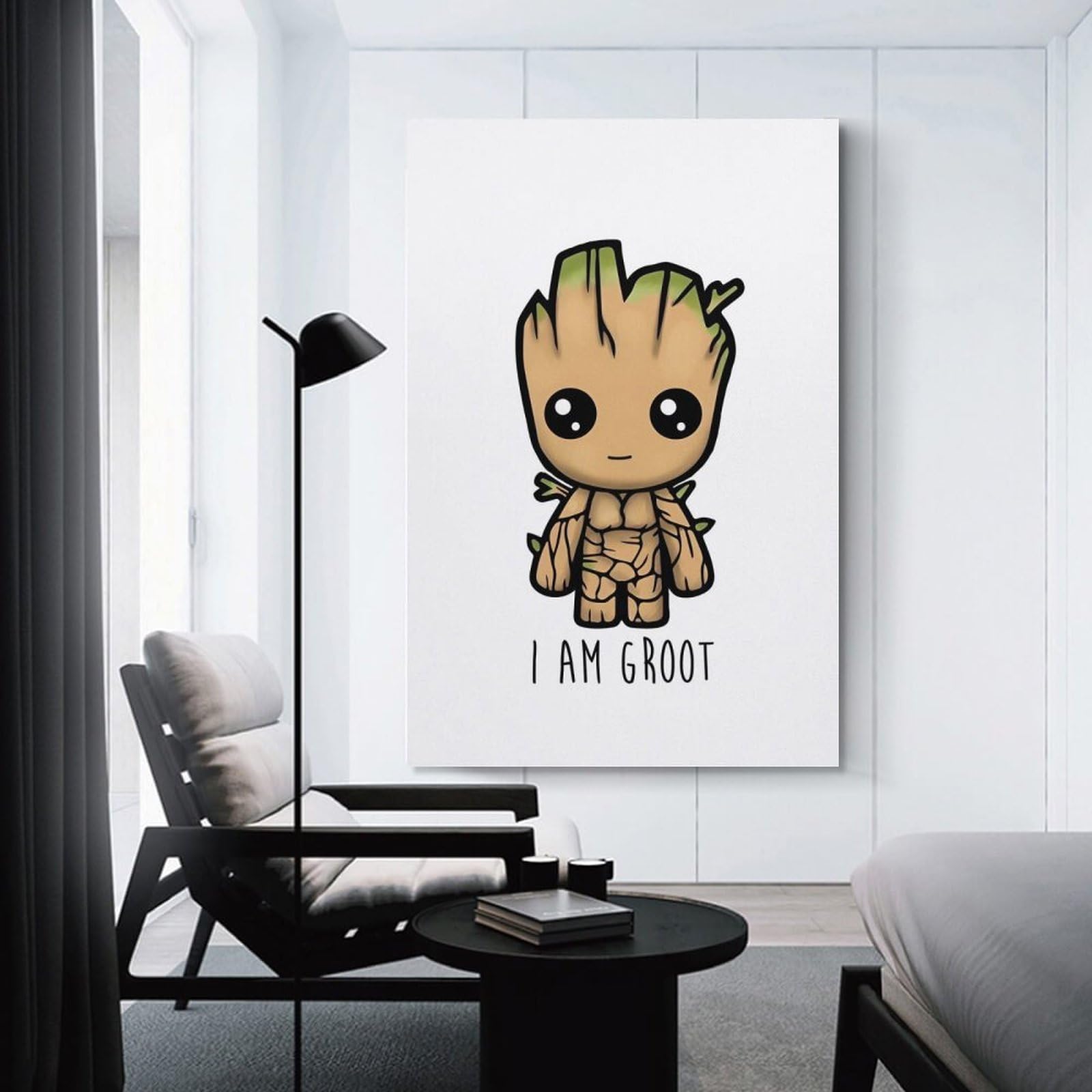 Amazon.co.jp: グルート アートポスター 飾り絵 かわいい インテリア