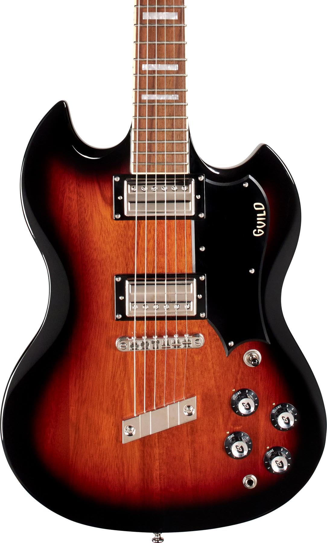 Polara Deluxe Electric Guitar - Vintage Sunburst