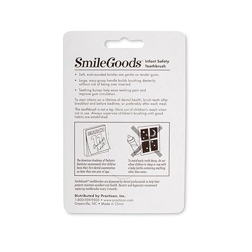 Miniatura 4 de Cepillos de dientes de seguridad para bebés, 24 cepillos de dientes empaquetados individualmente, paquete a granel de colores surtidos