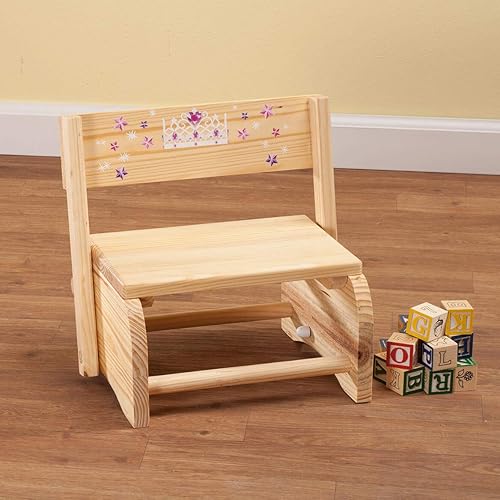 Miniatura 31 de Taburete y silla infantil 2 en 1, diseño deportivo Deportes,Animales y Postres,Beige,Tartán Búfalo,Dinosaurio,Emoji,Animales