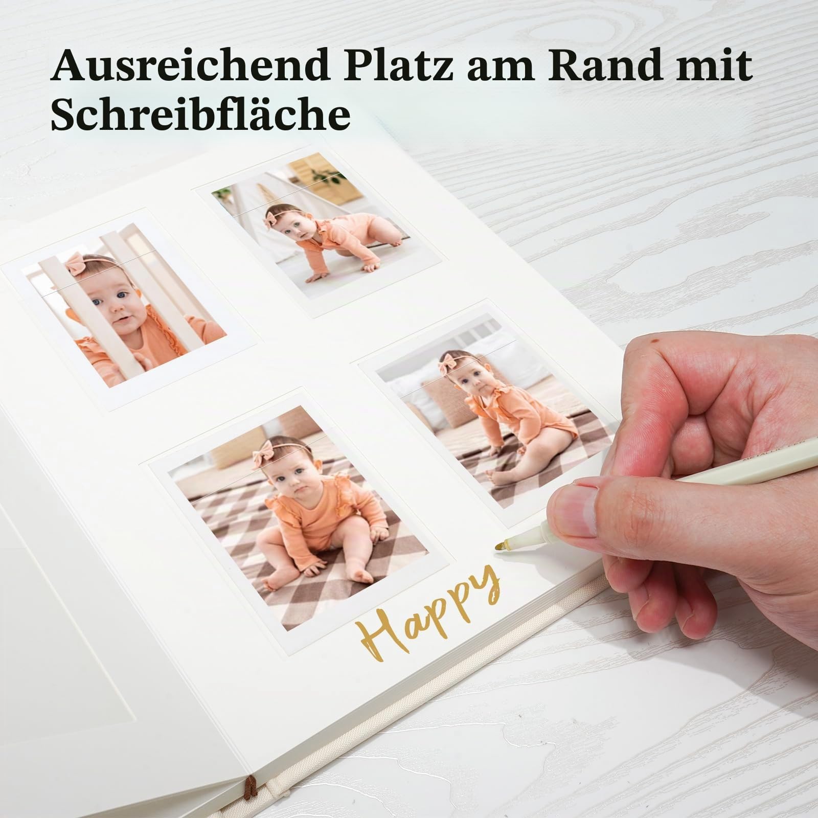 Vienrose Instax Mini Fotoalbum 104 Taschen für 54x86 mm Fotos Aqua