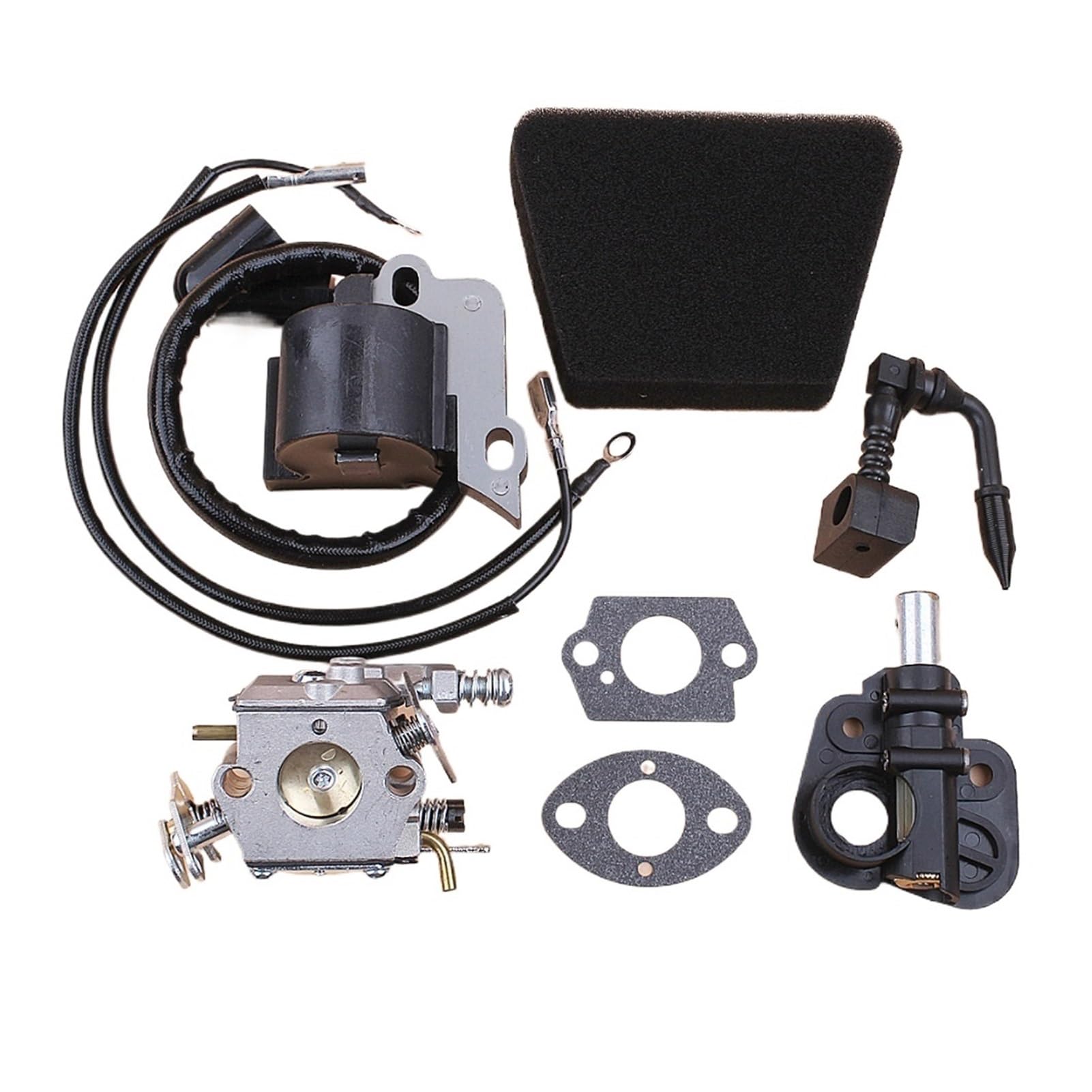 Carburetor Ignition Coil Kit for 350 351 370 371 390 420 Mac 335 435 436 440 441 Chainsaw Parts