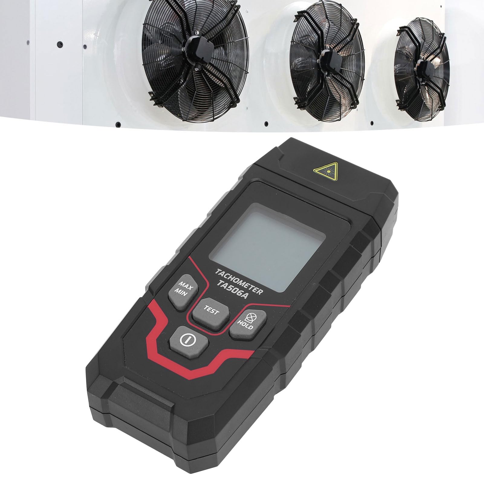 Tacómetro Digital Industrial 5 Dígitos Retroiluminación LED para Engranaje de Bomba de Ventilador de Motor
