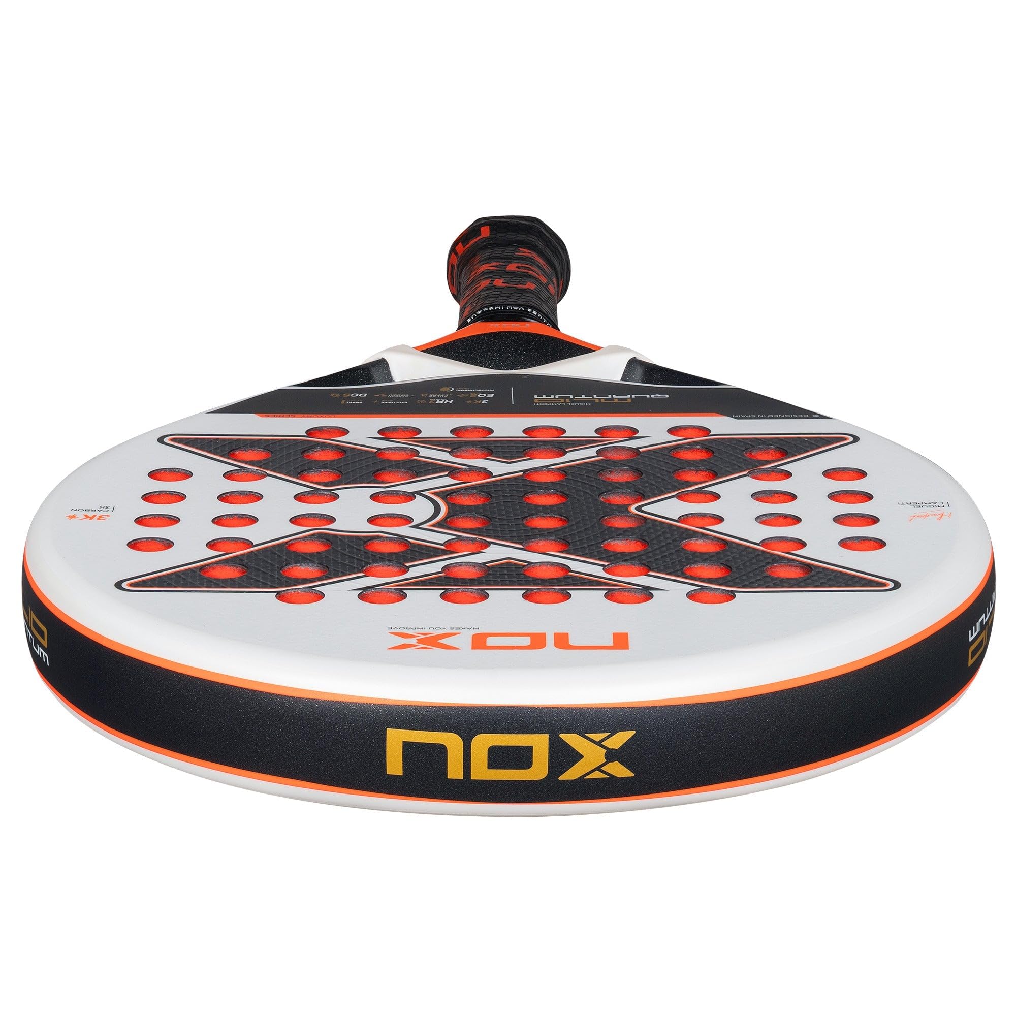 NOX Ml10 Quantum 3k od Miguel Lamperti 2025, rakieta Pádel