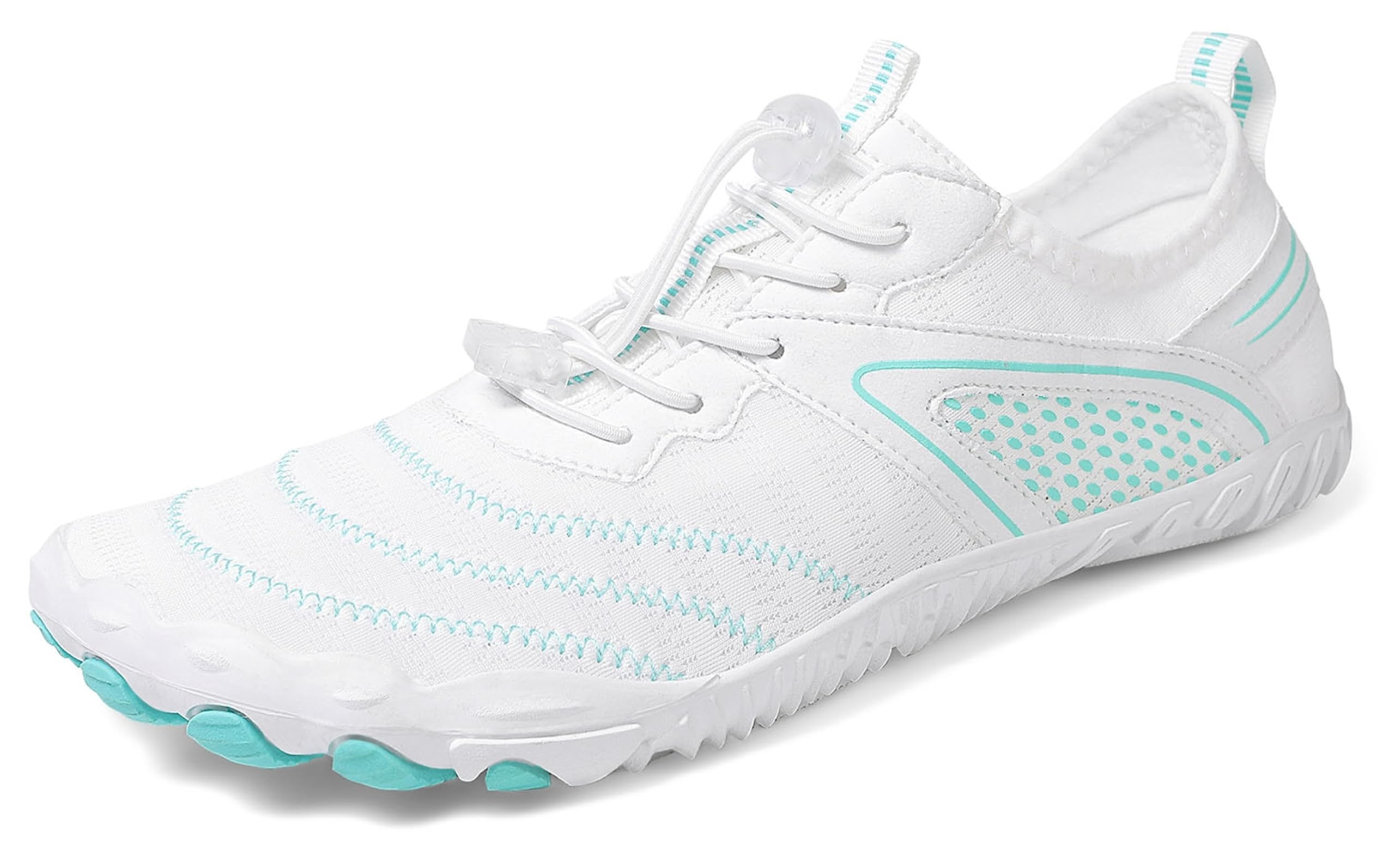 Teechodina Unisex Traillaufschuhe Herren Damen Wanderschuhe Barfußschuhe Laufschuhe Knit Sneaker Fitnessschuhe Fivefinger Zehenschuhe