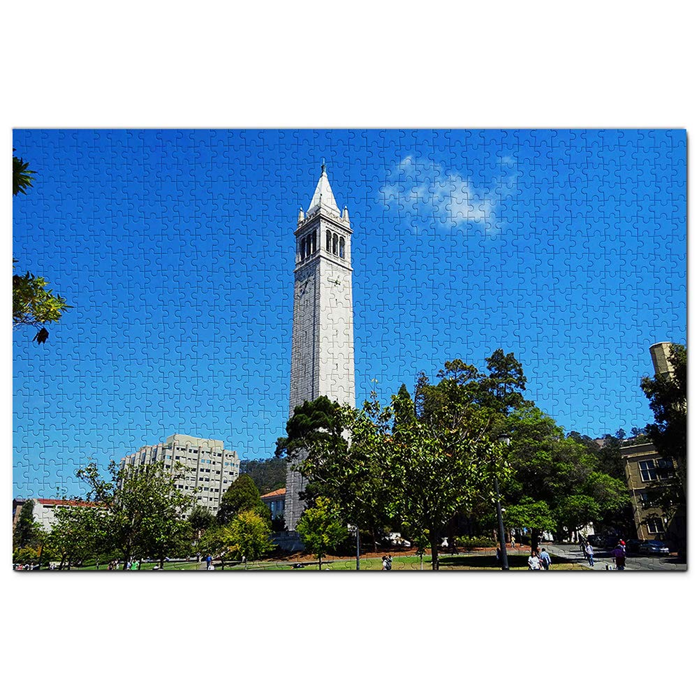 USA America Sather Tower Berkeley Puzzle 2000 pieces puzzle adults game graphic travel souvenir 70x100CM