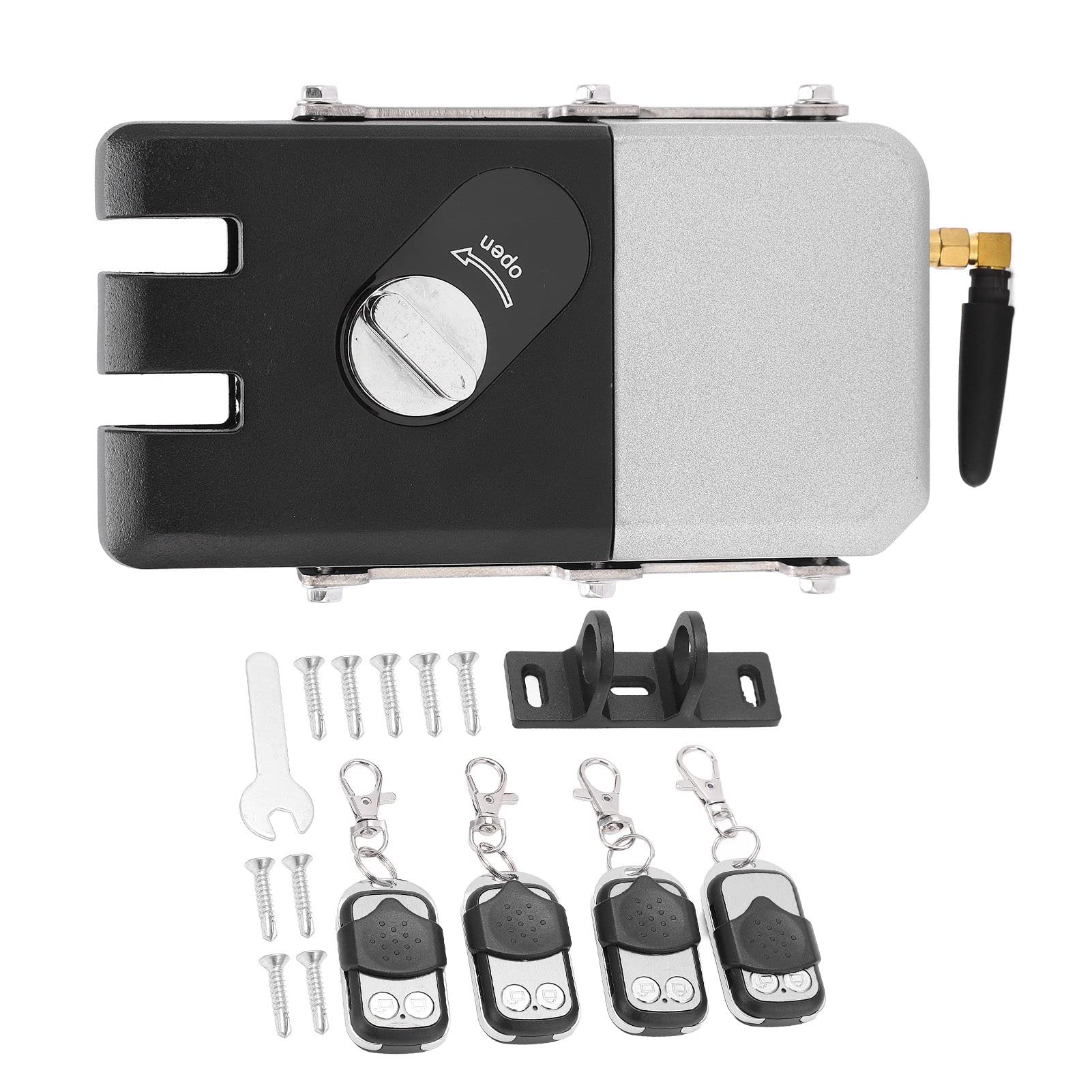Serratura per Porta di Sicurezza, Serratura Antifurto in Acciaio Inossidabile con Ingresso Senza Chiave e Bloccaggio Automatico, Corpo Ispessito 3 Mm, Ideale per Casa, Villa e comunità