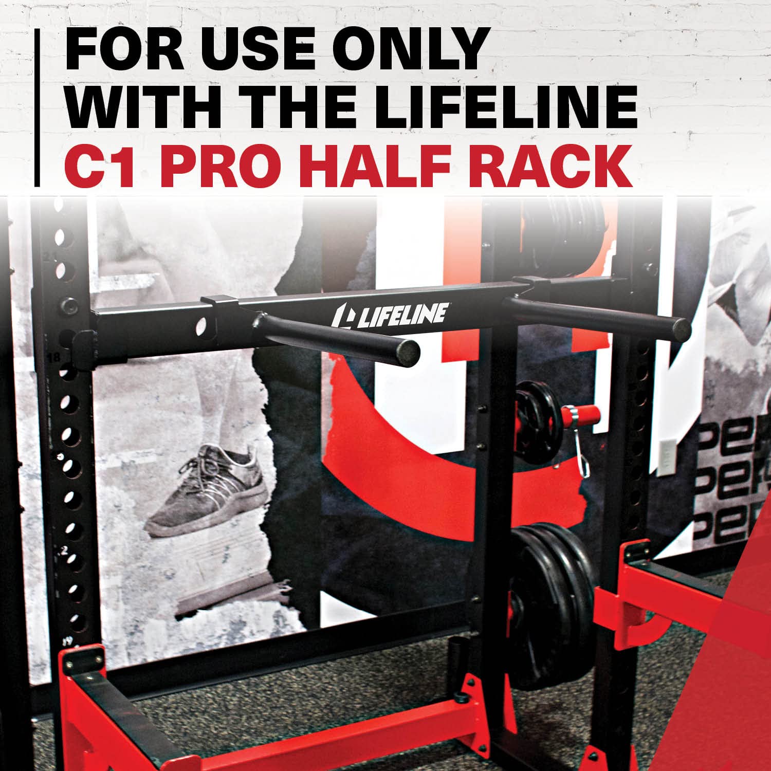 Lifeline Pro Half Rack C1 Dip Station