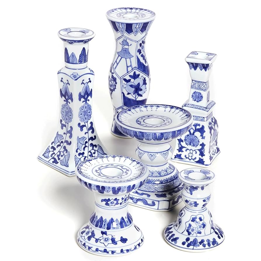 中国青白磁の陶器燭台 2点セット専用 中国茶器セット 西施壺組(弟窯粉青) 龍泉 青磁 お取り寄せ