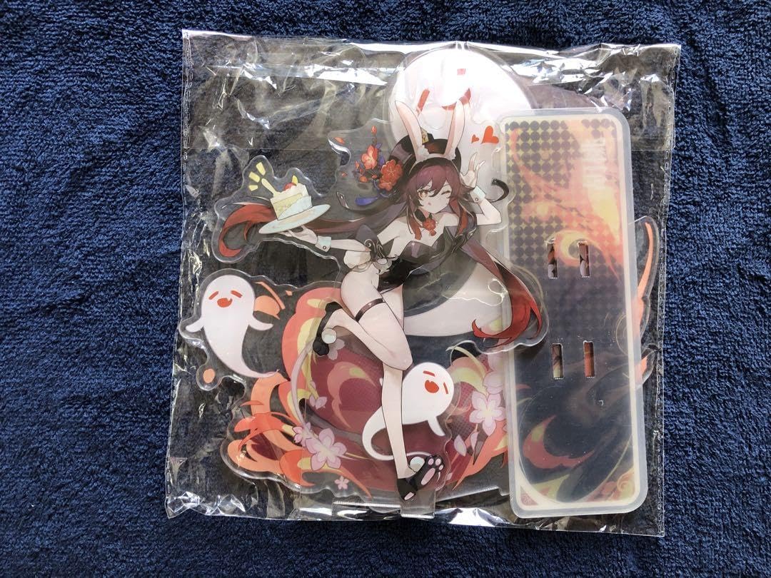 Amazon.co.jp: 原神 胡桃 フータオ 礼装 バニー アクリル