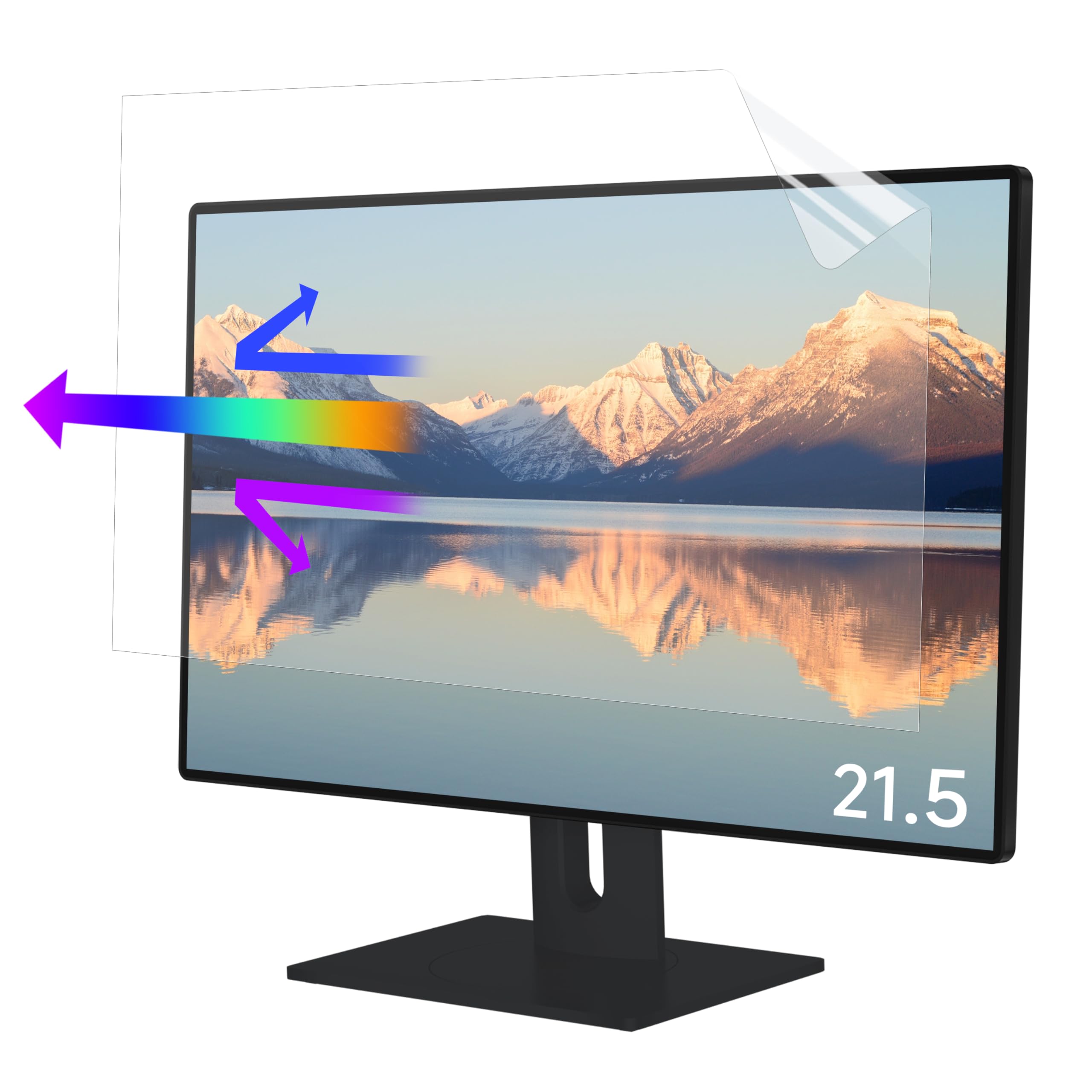 【5枚セット】IODATA21.5インチ16.9ブルーライトカットフィルム　液晶 Amazon.co.jp: 21.5インチ 16:9 用 ブルーライトカットフィルム