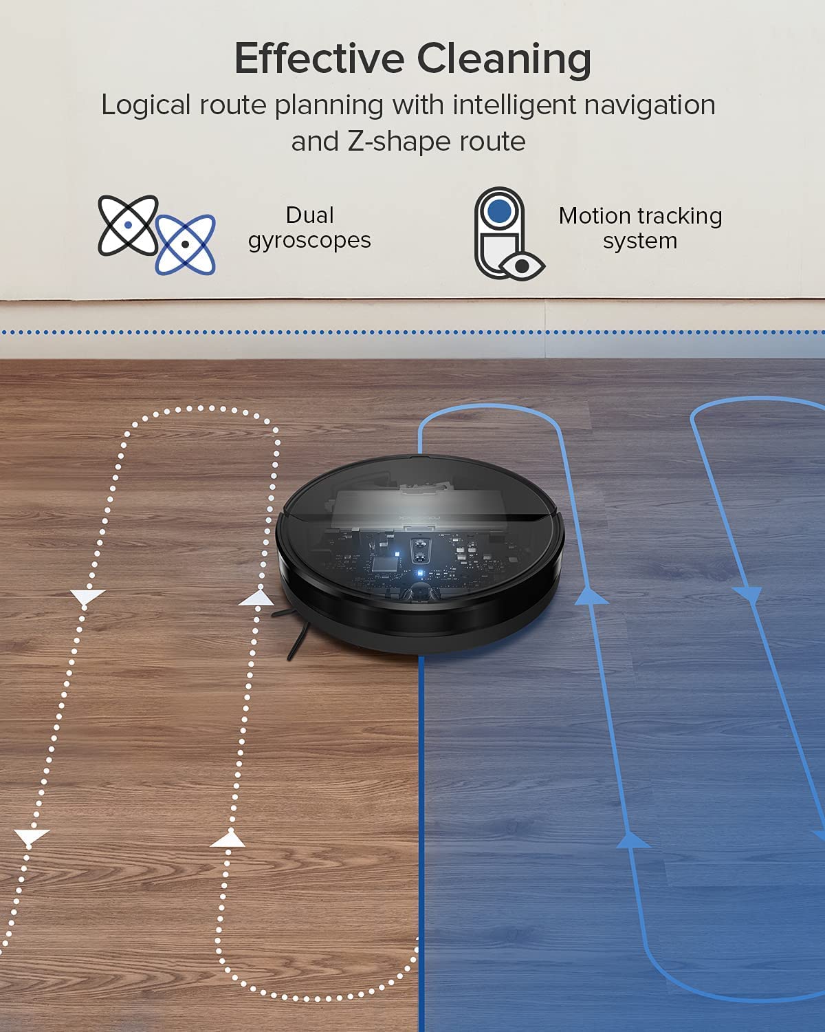 Buy roborock E55 Robot Vacuum Cleaner, Internal Route Plan with 2500Pa