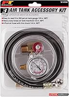 Vista 6 de Performance Tool W10058 Kit de reparación de tanque de aire con válvula de seguridad, manómetro y manguera de tanque de aire de 4 pies Kit